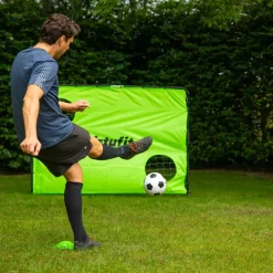 VirtuFit Voetbaldoel met Doelwand
