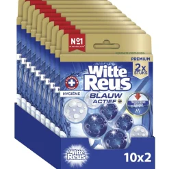 Witte Reus Blauw Actief Hygiëne Toiletblok