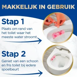 Witte Reus DeLuxe Delicate Magnolia Toiletblok