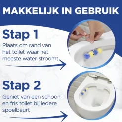 Witte Reus Kracht Actief Citrus Toiletblok