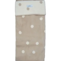 Zaffiro Ecru & Beige Gestipt 100 x 150 cm Ledikantdeken