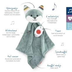 Zazu Felix de Vos Heartbeat Knuffeldoekje