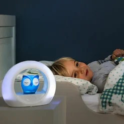 ZAZU Nachtlampje Uil Blauw