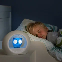 ZAZU Nachtlampje Uil Blauw