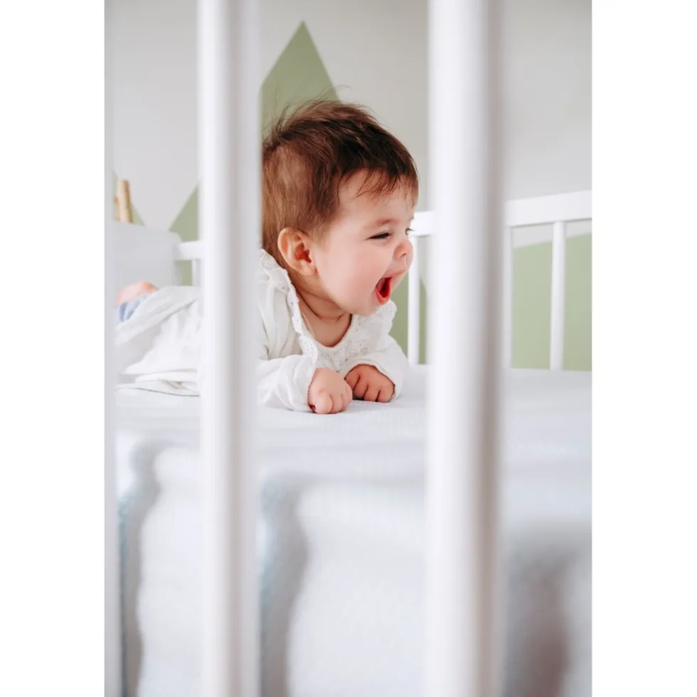 ZZZOO Airgosafe 60 x 120 cm Wit Ledikant Hoeslaken Duopack